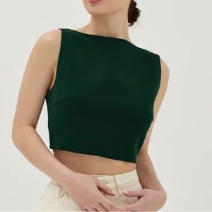 Emerald green top